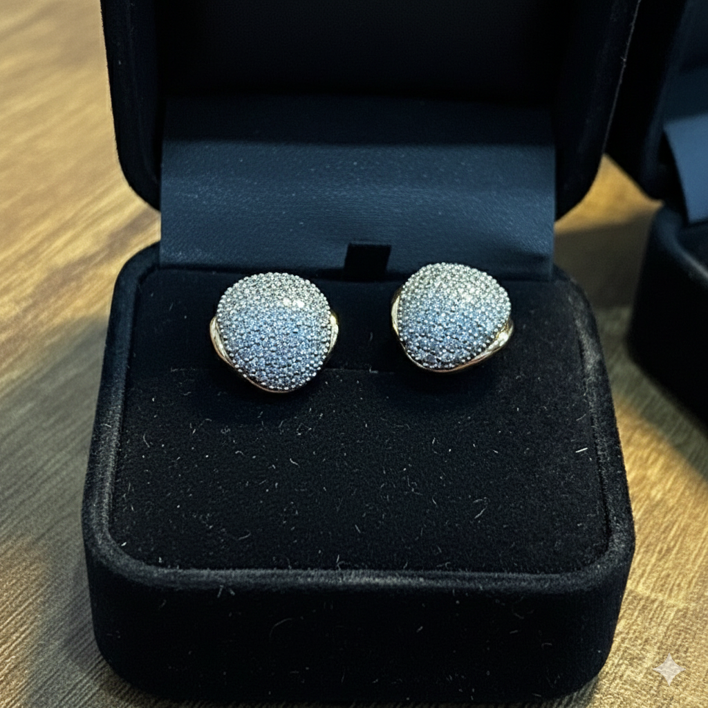 The Diamond Dust Dome Studs